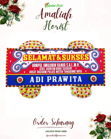 Papan Bunga Ucapan Selamat Getasan