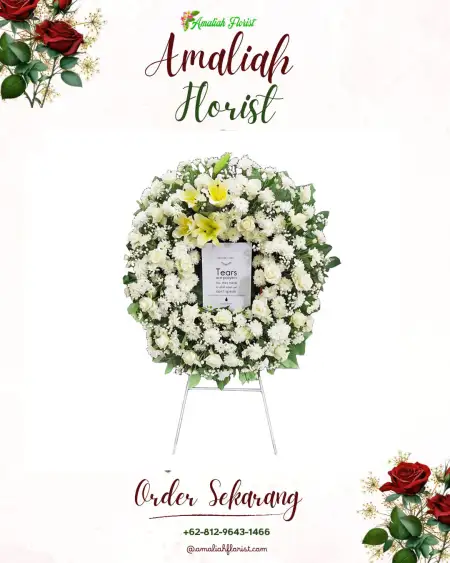 Krans Bunga Duka Getasan